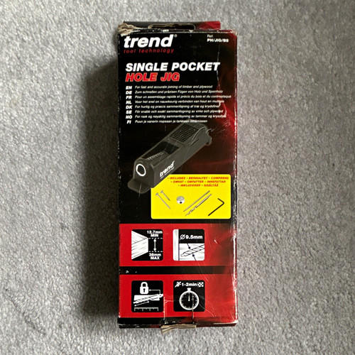 Trend single pocket hole jig - single,
